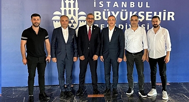 TÜRSAB'DAN İBB'YE HAYIRLI OLSUN ZİYARETİ
